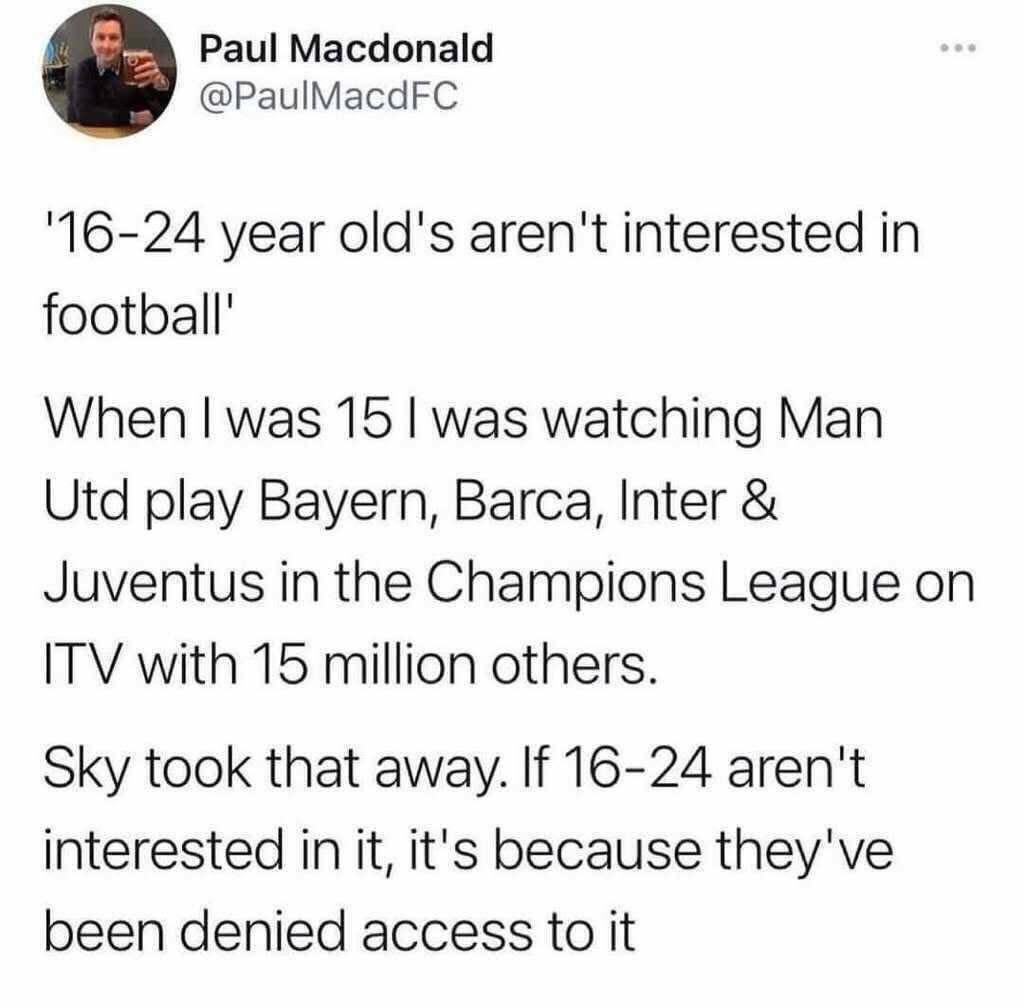 FBAwayDays's tweet photo. Does he have a point? 🤔 https://t.co/LJNUxBOhGd