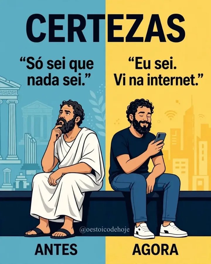 Lucascampos91's tweet photo. Hoje ninguém quer mais aprender: querem apenas encontrar uma frase na internet que confirme aquilo que já decidiram acreditar. https://t.co/NJlKHovNuB