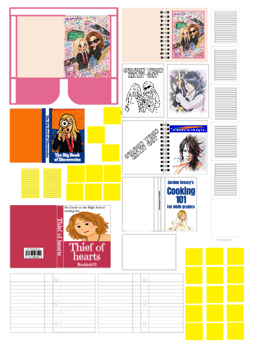 Rocklady19731's tweet photo. Made dollsized school supplies with some handsome men...
Especially the coloring book worked out well, with Heath's ombre colored face.
#dollsized #schoolsupplies #heathxjapan #yoshiki #fanartㅤㅤㅤㅤ https://t.co/gk91lWZ8nK