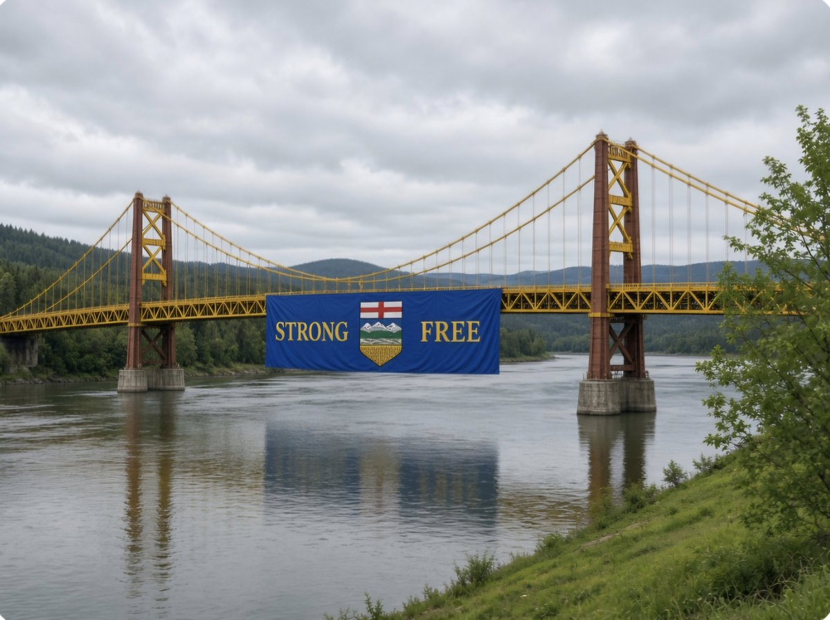 Stephen82097251's tweet photo. The Dunvegan Suspension Bridge over Peace River https://t.co/WV71lSnzKi