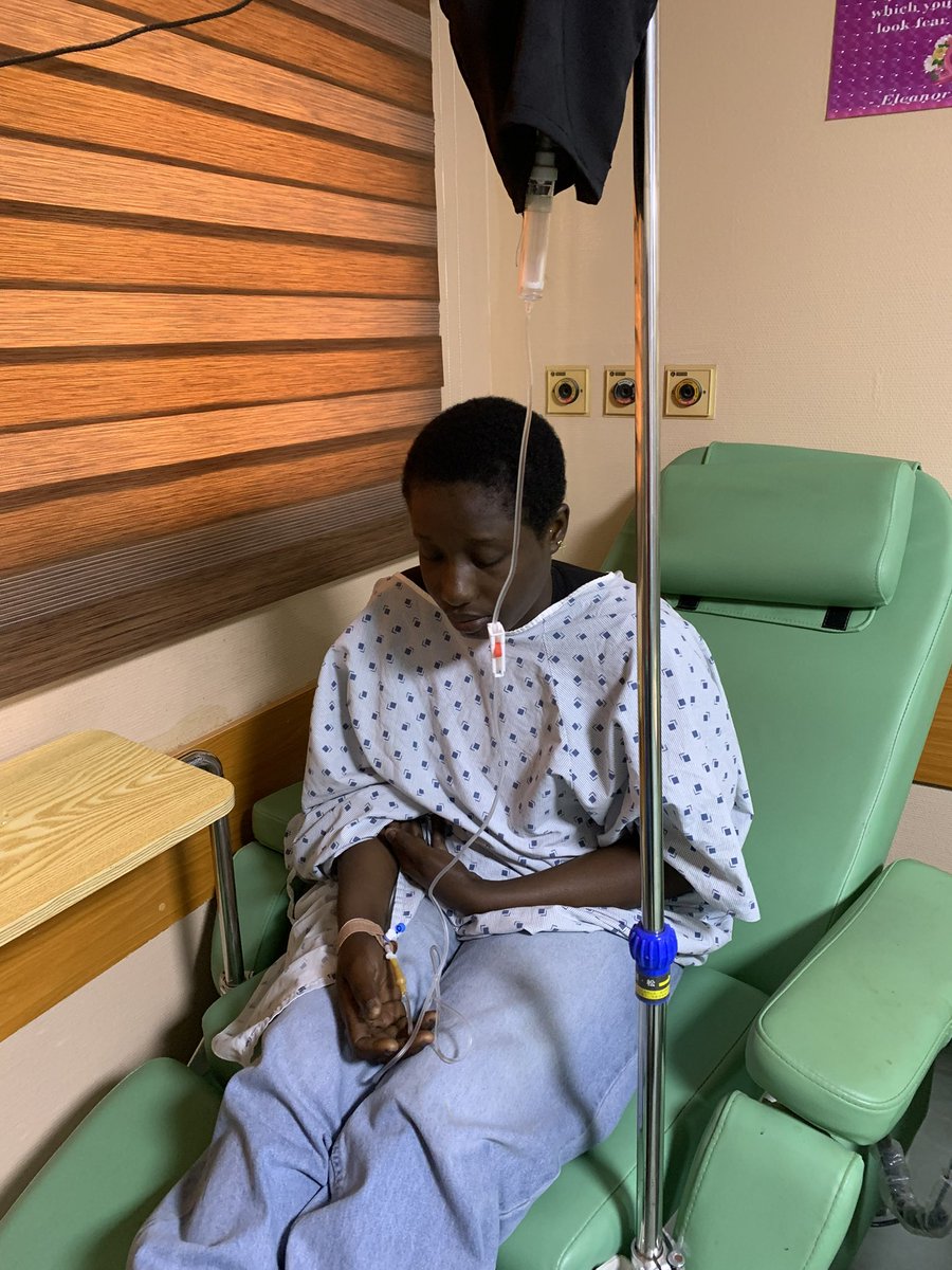 pinkyy_nurse's tweet photo. Cancer stole a lot of normal days from my sister. At 22, Lauretta should be worrying about school, sewing, making plans and living her life. Instead, so much of her life now revolves around hospital visits and chemotherapy.

Sometimes I wonder what her life would look like if cancer had never happened. I just want life to feel normal for her again. ❤️‍🩹

If you can support her treatment, please do. 

Donation link is in my bio 

Direct transfer 
0247265533
GTB: Duke, Margaret 

Every little bit helps. 🤲🏾