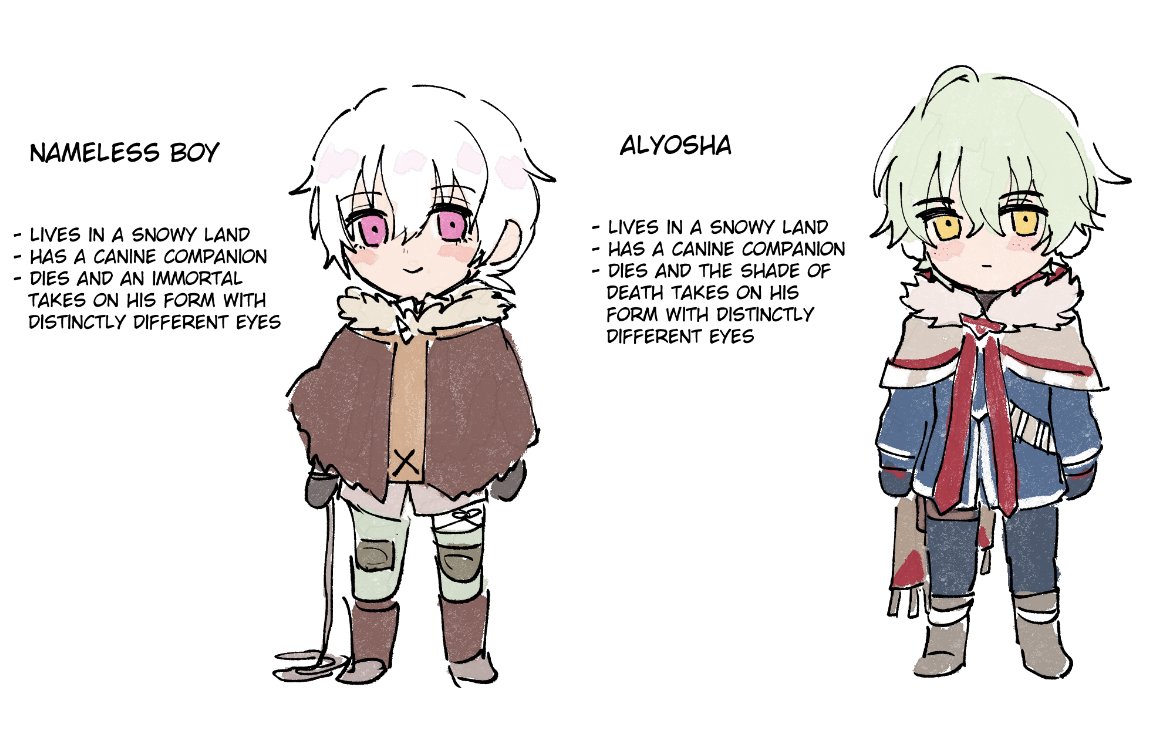 HigherRisk_'s tweet photo. (snezhnaya aq spoilers)
been watching to your eternity s2 and had a realization https://t.co/kTYvaf7mcW