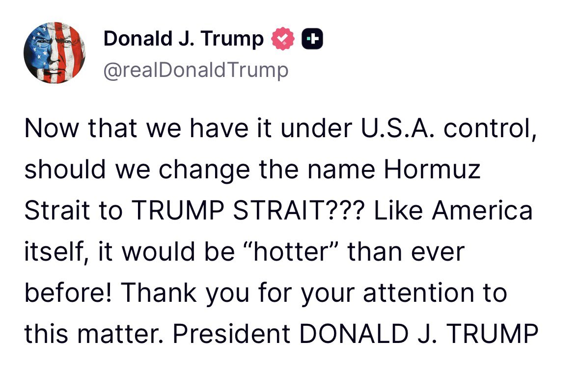 SenSchumer's tweet photo. No need for more renaming bodies of water here. Americans already call this entire fiasco TRUMP’S WAR.

Trump cares more about feeding his ego than helping the American people who are crying out for help. They want lower health care costs, lower gas prices and grocery bills, and for our troops to come home.