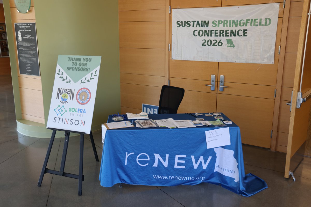 GreeneCountyMO's tweet photo. Commissioners Bob Dixon and Rusty MacLachlan attended today's Sustain Springfield Conference, hosted by Renew Missouri at MSU's Darr Agricultural Center. The event featured sessions on developing a comprehensive energy plan for Springfield. https://t.co/lRzVWq4r3n