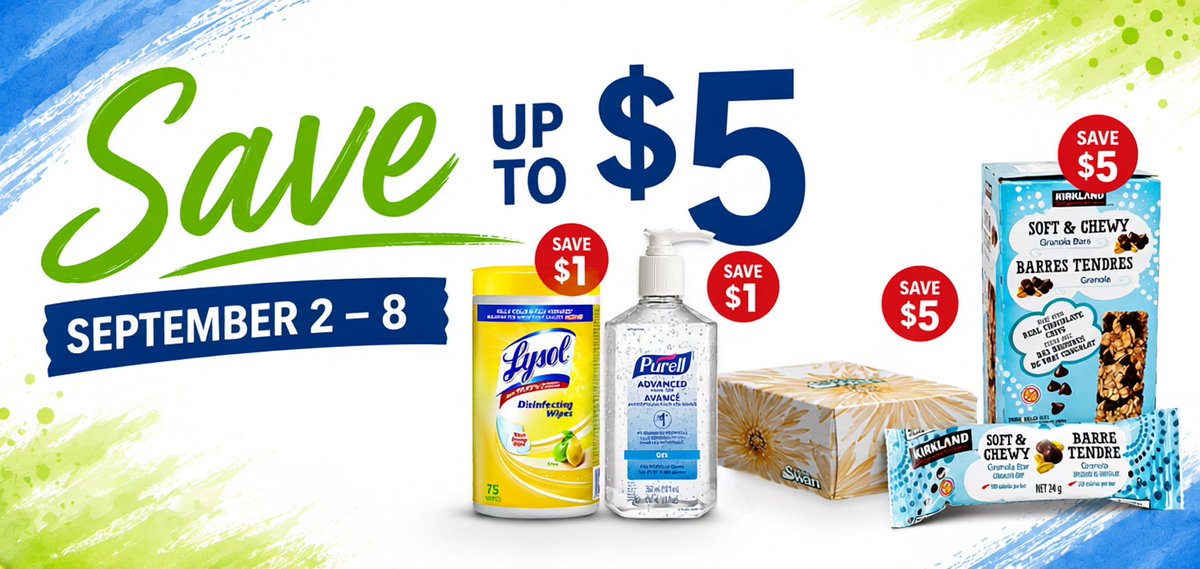 BrantBasics's tweet photo. 🛒 HOT SAVINGS — SEPTEMBER 2–8!
Stock up and save on everyday essentials! 🙌
💥 SAVE up to $5💥

https://t.co/DzHfZrdCH7)

#HotDeals #SaveMore #OfficeEssentials #OfficeSupplies #BackToWork https://t.co/ptEDnnak1V