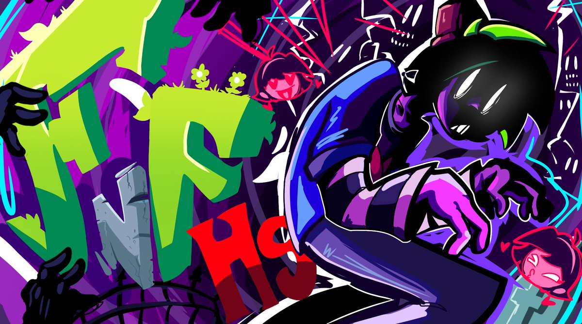Plantgamer09's tweet photo. #funkinhs

Mi coso ese del splash art :D

lo dibujé mientras escuchaba el ost de PvZ https://t.co/WRf9eker8a