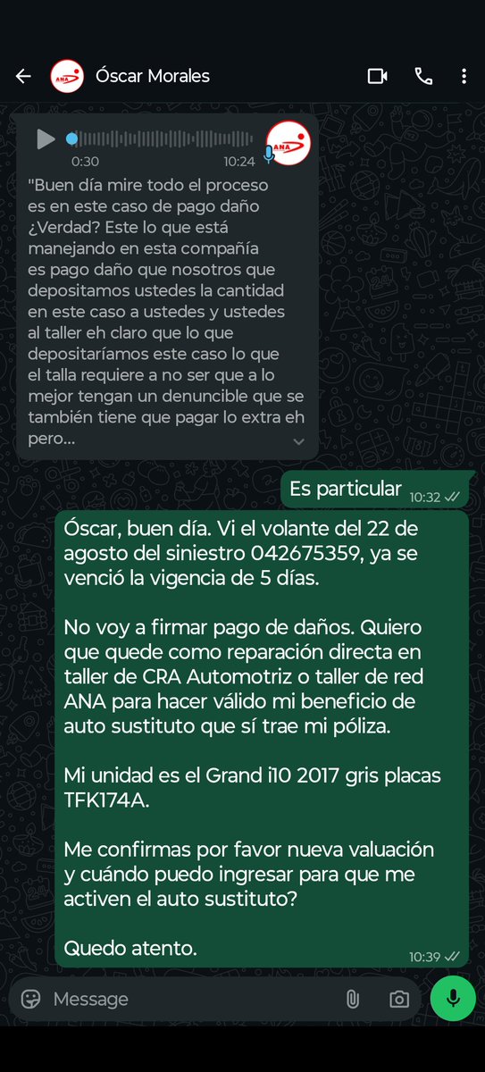 WGustavoC's tweet photo. @ANASeguros Hola me pueden ayudar con el.siguiente siniestro. https://t.co/Eb8pCIAYQQ