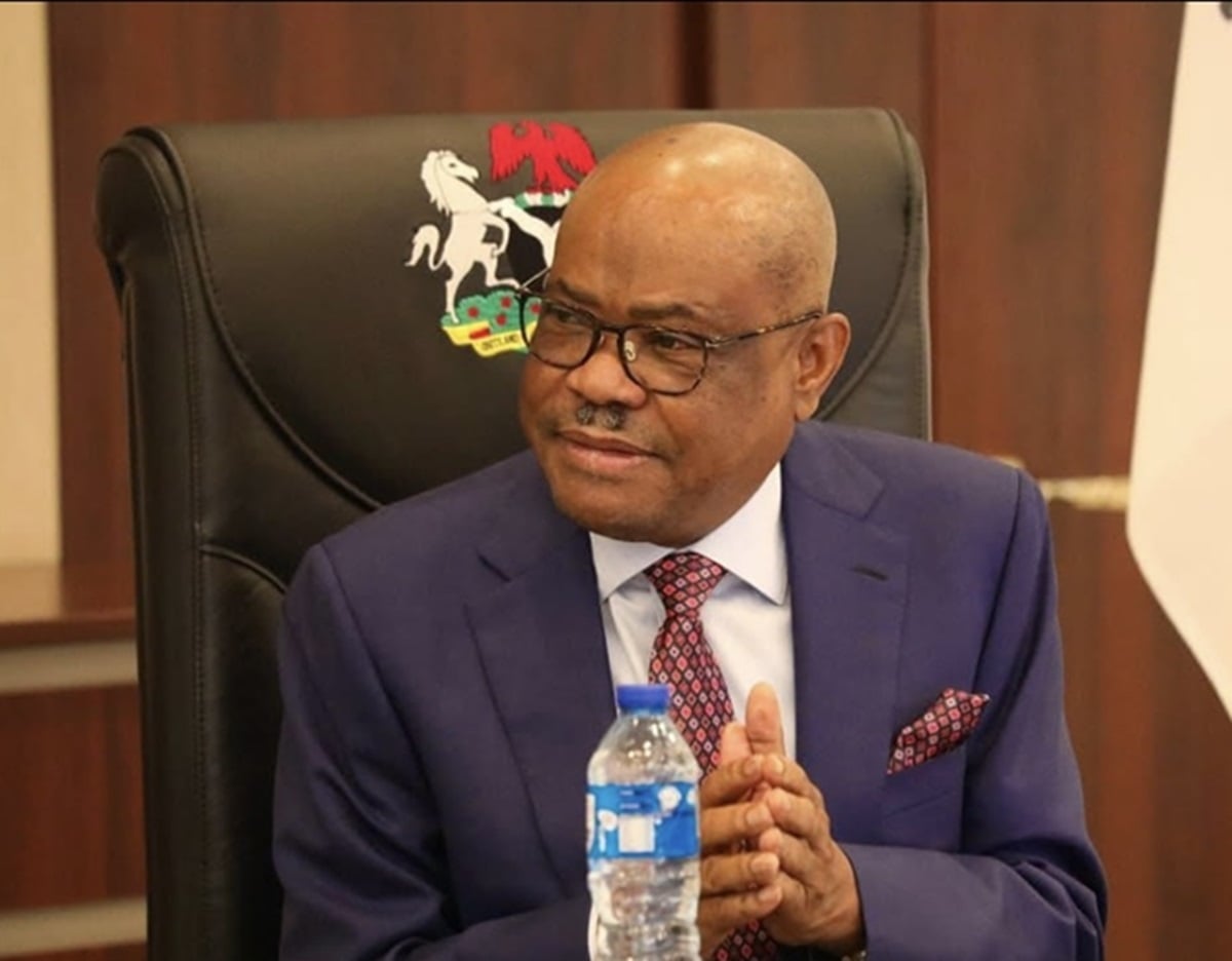 nairaland's tweet photo. "I Am Not Taking Chances. I Can't Fold My Hands For Atiku To Come &amp; Win" - Wike https://t.co/0UBOoyPE4H