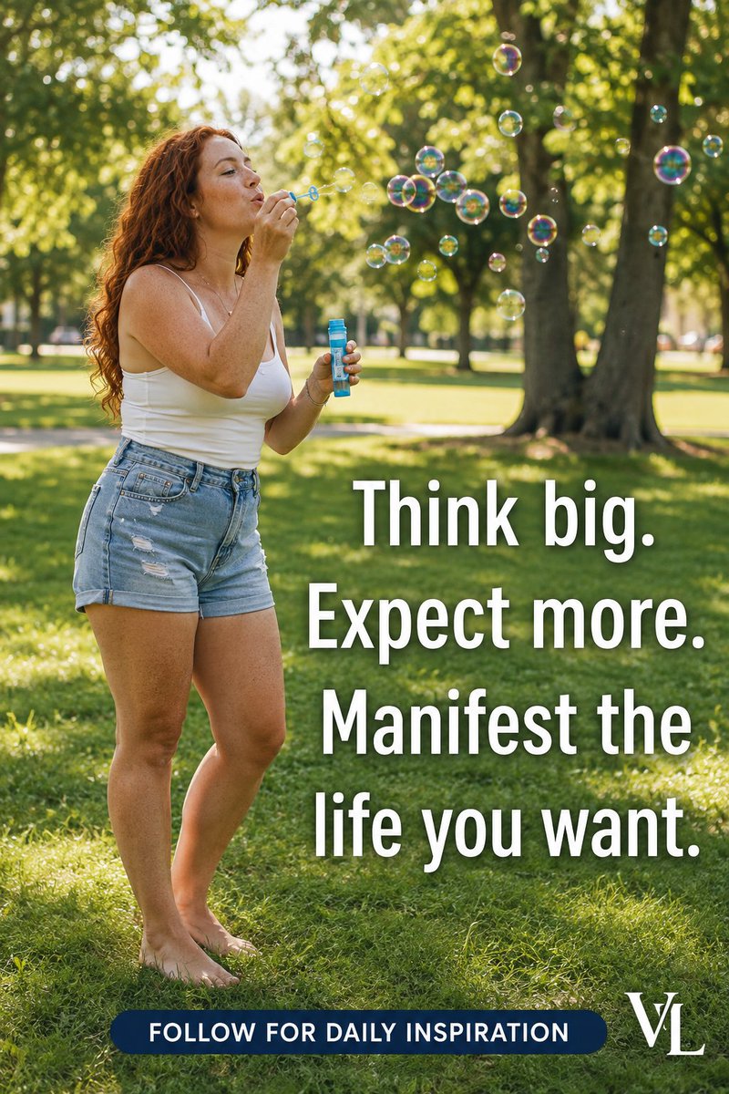 2trytoo's tweet photo. Think big. Expect more. Manifest the life you want. A daily reminder to dream beyond your current circumstances, believe in what’s possible, and take the steps toward a life that feels meaningful and authentic.
#ManifestYourDreams #ThinkBig #PersonalGrowth #PositiveMindset https://t.co/TqSLVeqi4Y