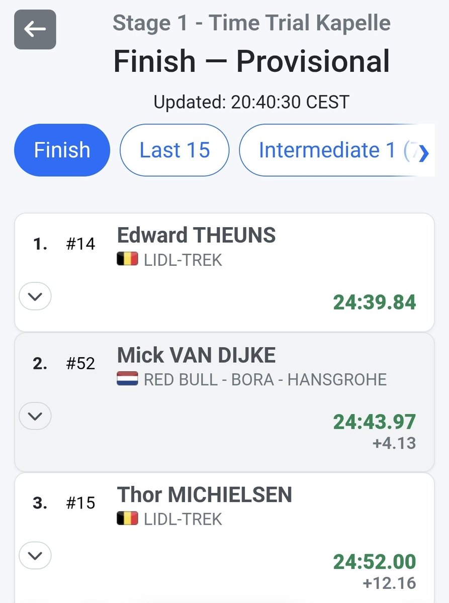 velo_bristol's tweet photo. Stop the race! @EdwardTheuns is the current leader with Thor Michielsen in 3rd for @LidlTrek 👍
Follow along here:
https://t.co/jpRSMBECHu
#ZLM #ZLMTour https://t.co/pa7MaS8Jx1