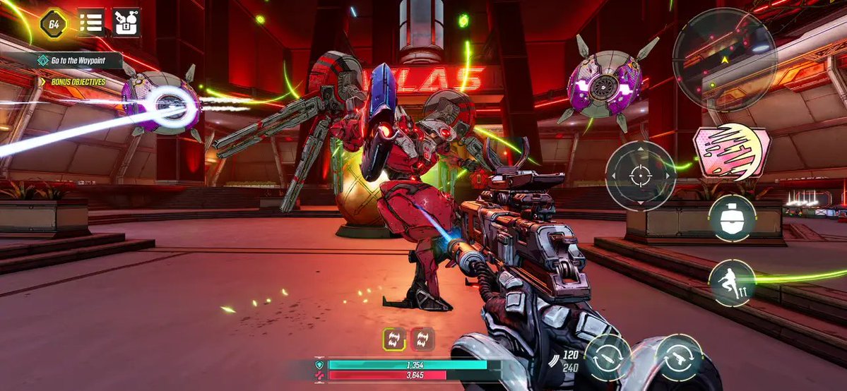 Ninjago9101's tweet photo. Borderlands Mobile Has Soft-Launched on iOS in Canada

The mobile shooter brings new playable characters, modes and content to the Borderlands experience.

• Play as Zer0 & Moxxi
• New Circle of Slaughter & Tower of Terror modes
• Story campaign with main & side missions
• Loot, crafting, progression & boss fights
• Built for short mobile sessions
• Hub ship for progression & rewards