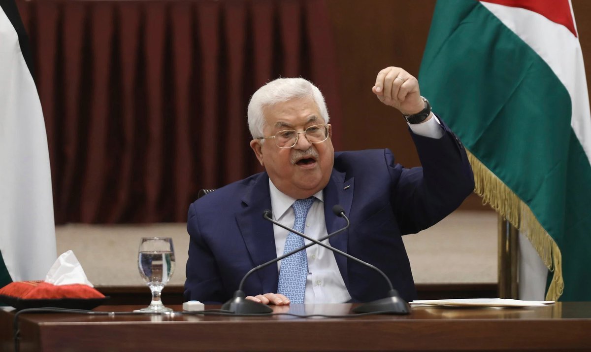 HillelNeuer's tweet photo. Congratulations to  President Mahmoud Abbas on the 22nd year of service in his 4-year term. https://t.co/jjUKc5QtK6