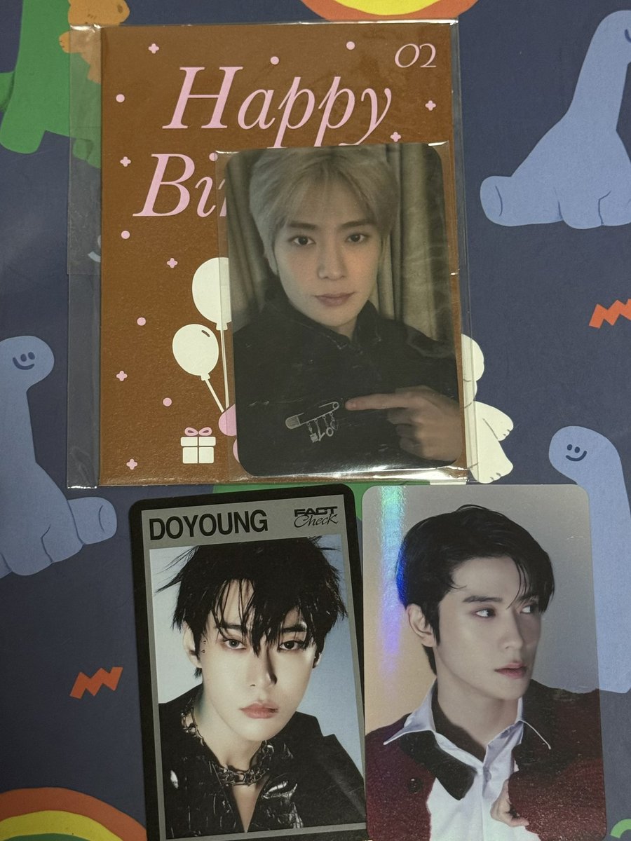 beyourtary's tweet photo. การ์ดแจฮยอน happy birthday with u jaehyun 200฿ ส่งฟรี (ไม่เคยแกะซองใบการ์ด) ได้การ์ดแถมไปด้วยเลย2ใบ เพิ่มเติมdm ค่า ⭐️🫶🏻
#ตลาดนัดnct #ตลาดนัดnct127 #ตลาดนัดอซท #ตลาดนัดnctdream  #การ์ดแจฮยอน #การ์ดnct https://t.co/SH7NIUodHL