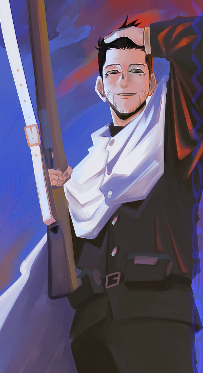 cosmo_www's tweet photo. Hyakunoske Ogata #goldenkamuy https://t.co/taylJAS0wm
