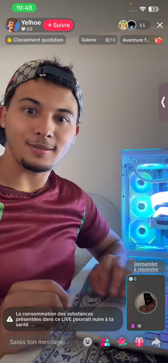 ssiadoll's tweet photo. la face de paff ptdr jcomprend pk il me fake sur son vieu compte bvlluci 
mehdi pk tu ma direct fait descendre du live et ta ramener ton vieux pote le dep des quartiers latin pour te couvrir ? https://t.co/ZACMyYq7NM