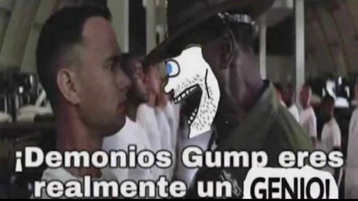 geniopedia's tweet photo. ¡Demonios Gump eres realmente un GENIO! https://t.co/dOK9izqLmq