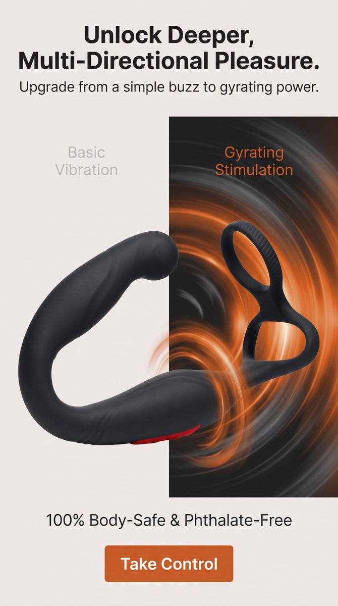 macrklgf's tweet photo. What could be better than this? Introducing the Axis Gyrating Prostate Vibrator with C-Ring. The ULTIMATE in male stimulation and p-spot fun. Remote controlled and body safe. Now on sale here : https://t.co/1UbNHpsEhT

Special SALE price : $89.95 and for a limited time only, get 10% off when you sign up for our mailing list.
See all our products here : https://t.co/tZvnV8R8zm

#sextoys #adulttoys #cockring #analtoy #prostate