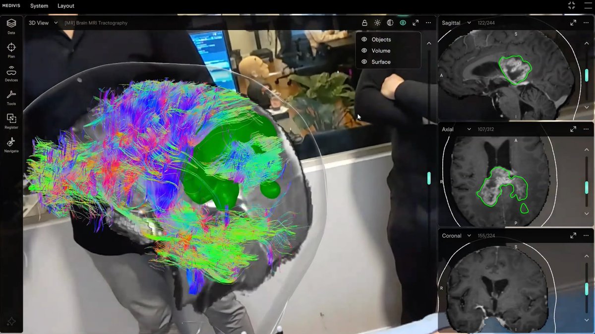 TomDuffy487014's tweet photo. truly awesome to go inside @medivis_ai and try understand their mission of making high risk brain and spine surgery safer with AR. 

thanks to the team for having us 💡 https://t.co/04OjMvgXx7