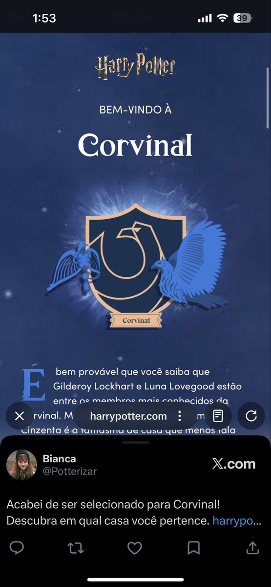 Potterizar's tweet photo. Novidade nenhuma hahaha https://t.co/5jgh5wrbPj