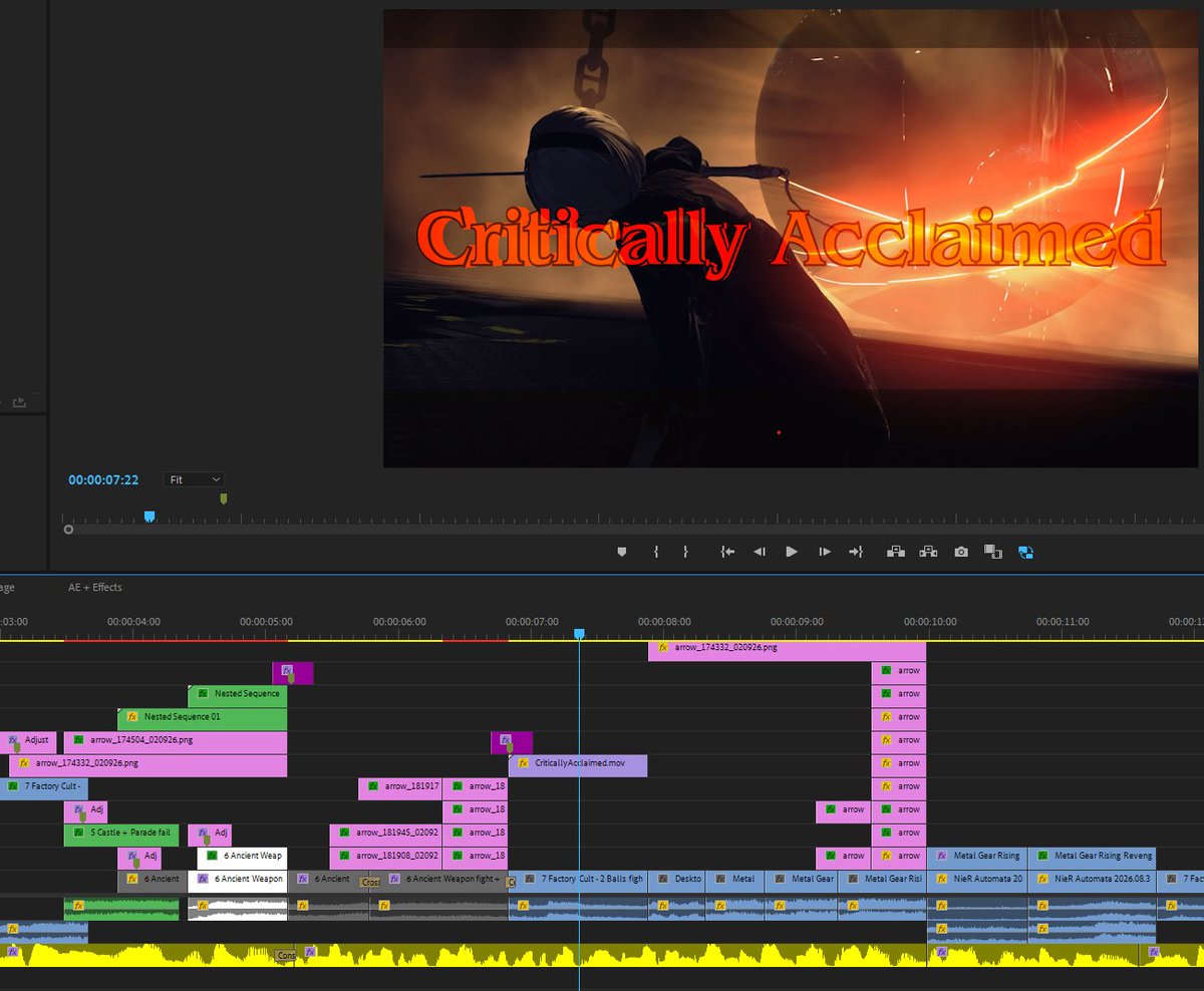 minemegafro's tweet photo. Speedrunning causing a seizure within the first 5 seconds of the intro.

Trying to use After Effects more often for some more interesting effects (Like 3D spinning text, among other things) https://t.co/FPFg2OOpsk