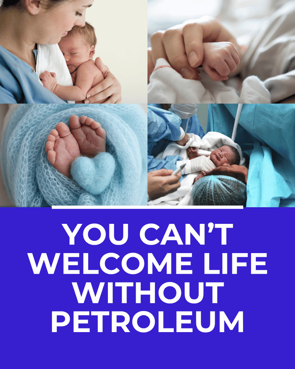 CIPAenergy's tweet photo. From lifesaving medical equipment to the products that care for mothers and newborns, petroleum helps make life’s first moments possible. #OilFuelsLife #ModernMedicine #CaliforniaEnergy https://t.co/3Vx0T18G5N