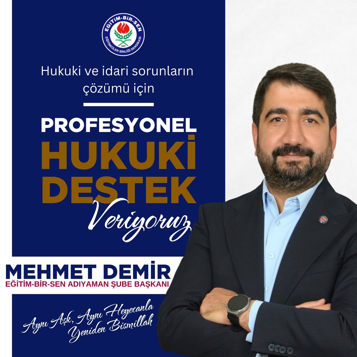 demirmehmet02's tweet photo. DÜNÜN TECRÜBESİ, BUGÜNÜN İRADESİYLE…

Hukuki ve İdari Sorunların Çözümü için Profesyonel HUKUKİ DESTEK Veriyoruz

#DününTecrübesiBugününİradesi
#AynıAşkAynıİnançAynıHeyecanla
#BizBirlikteGüçlüyüz https://t.co/DEAvgQuS1e