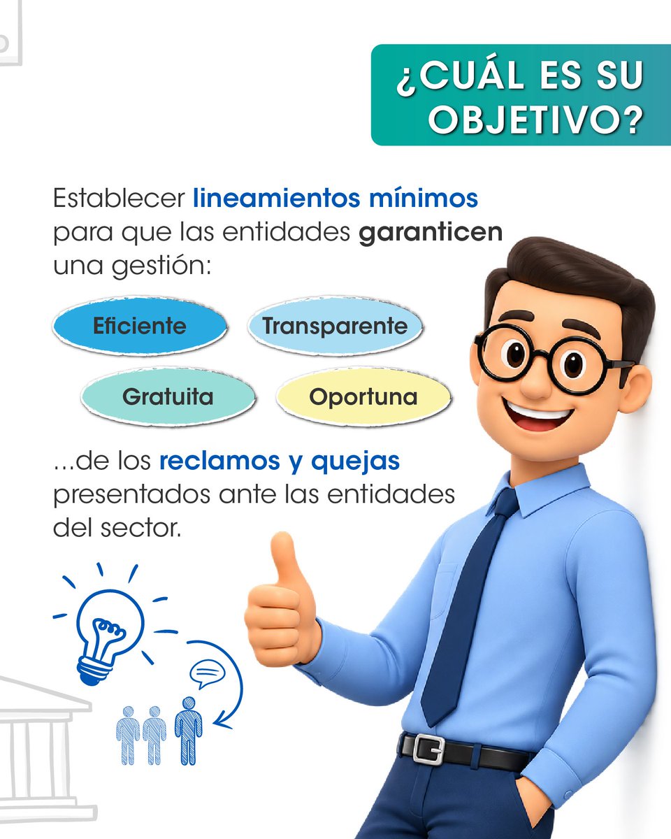 SEPS_Ec's tweet photo. 🧑‍🏫 Norman te cuenta la norma

Conoce la Norma de Control para la Gestión y Atención de Reclamos y Quejas en el Sector Financiero Popular y Solidario.

Descubre qué establece esta norma en nuestra página web.

#SEPSSupervisiónYControl https://t.co/AagpsJob46