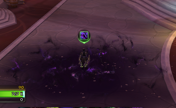WhoracleWoW's tweet photo. @Mvqdh @WarcraftDevs The only relevance I found for it in solo shuffle is to ping my darkness so that they have an icon to see when i drop it. https://t.co/HMNhDM0vjY