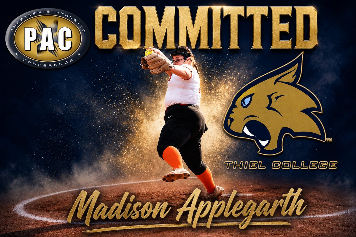 MApplegarth2027's tweet photo. I just received my acceptance letter to @thielcollege.  So excited to for this next chapter, and be a part of @Thiel_SB.  I can now officially say I'm  a TOMCAT!!!!! https://t.co/44r55MeH73