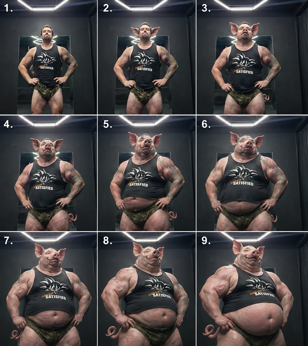 ArakiJusti34604's tweet photo. Be careful when you go to the gym of  @LadyCirce14 . You're guaranteed to have your physique change! https://t.co/7J8ZuLj6B4