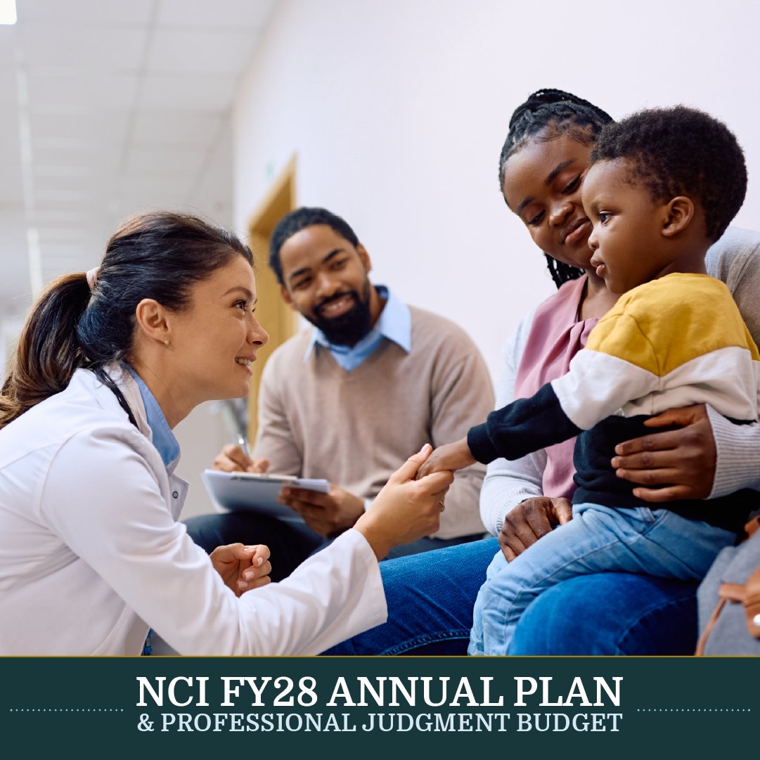NCIDirector's tweet photo. @theNCI’s FY28 Annual Plan &amp; Professional Judgment Budget is now live. It's our roadmap for @POTUS and Congress, outlining our most pressing scientific opportunities and the funding required to accelerate progress against cancer. https://t.co/y45nOhqvxS https://t.co/NrbpgKqfW2