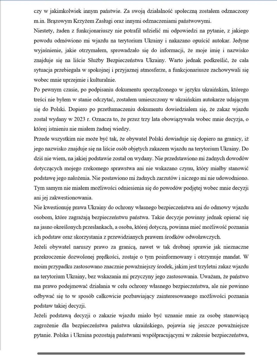 Edgar_Korona's tweet photo. 30 sierpnia nr dr Michał Siekierka pracownik IPN, wiceprezes Stowarzyszenia Upamiętniania Ofiar Zbrodni Ukraińskich Nacjonalistów jechał autokarem z grupą ludzi do miejscowości Ostrówki na Ukrainie , na uroczystości  pogrzebowe ofiar banderowskich siepaczy.
Został cofnięty z granicy z 3 letnim zakazem wjazdu. Na liście SBU widniał już od 2023 roku.