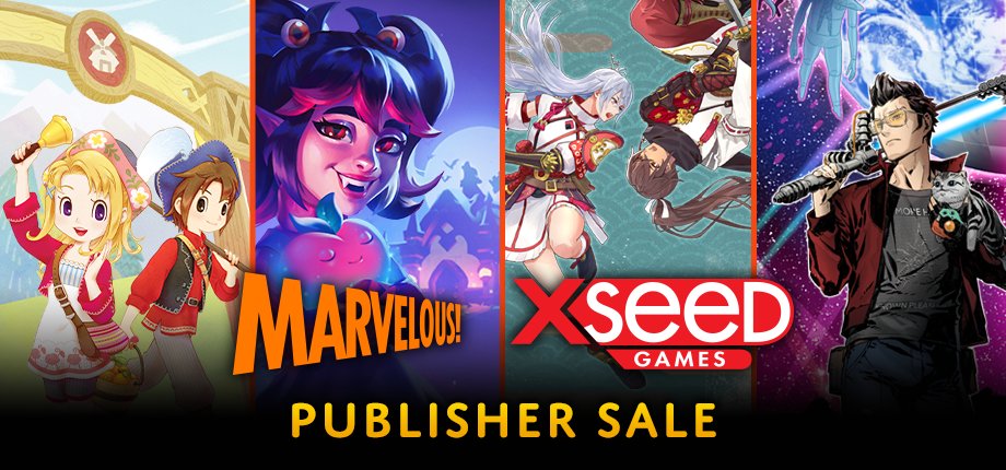marveloususa's tweet photo. Looking for some September savings? Our Steam publisher sale starts now!

From flagship games in the Marvelous family to the indie darlings under the XSEED Games umbrella, there’s sure to be something for you in this sale!

Explore deals through Sept. 14!

https://t.co/8NXysawOqZ https://t.co/hwWrovCShO