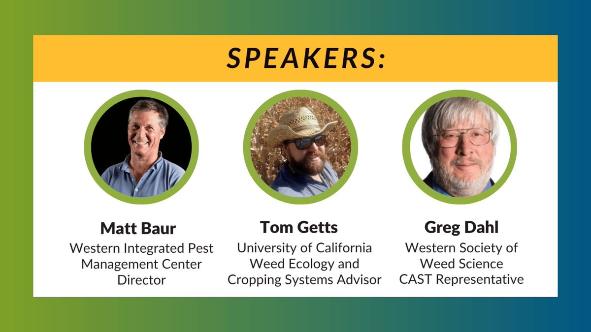 CASTagScience's tweet photo. Matt Baur, Director of the Western IPM Center, brings 30+ years in pest management to Capitol Hill on Sept. 22 — @nationalcfar Lunch-N-Learn, co-hosted by CAST.

Register: https://t.co/5myfoFhHtf https://t.co/7bIhhDqe30
