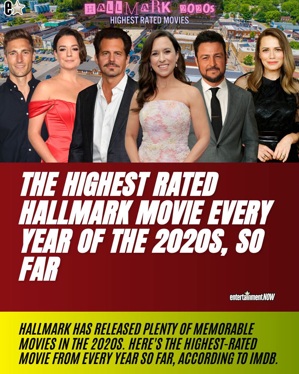 iHeartDemiii's tweet photo. Hallmark has released plenty of memorable movies in the 2020s. Here's the highest-rated movie from every year so far, according to IMDb.
https://t.co/VEfYhYcpV6 https://t.co/Ulv7o5OWyH