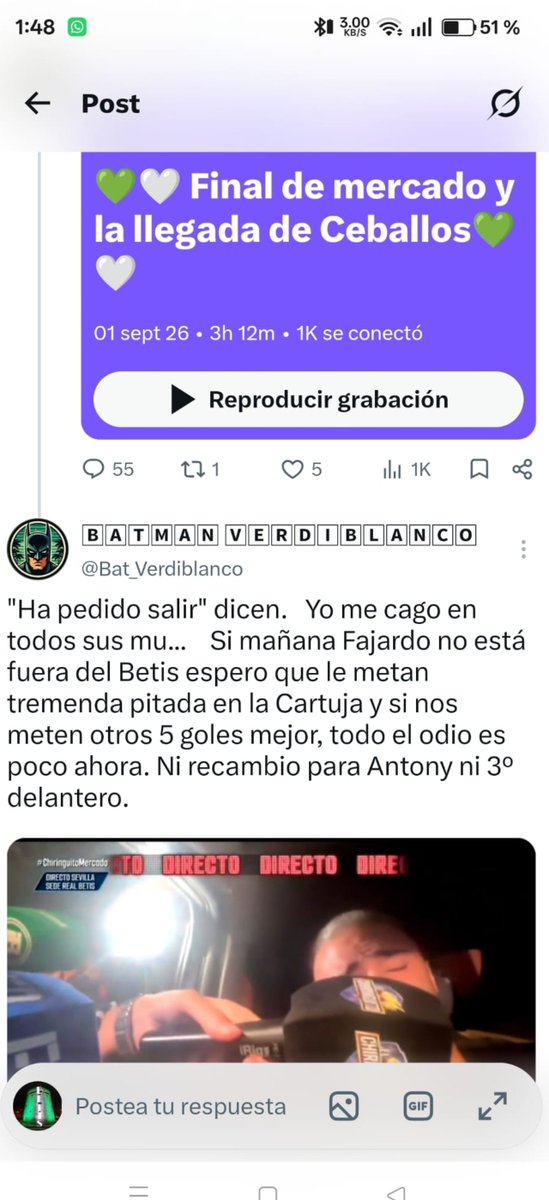 murilleitor1966's tweet photo. @Bat_Verdiblanco @Mrlopera__ No se puede ser odiador y decir que eres beticos... https://t.co/nJEy69vcJA