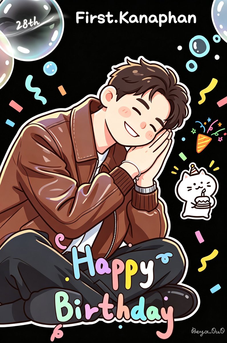 OUOUOU2602's tweet photo. Happy Birthday na~🎂🤏

@Firstkpp 

FIRST 28TH SPECIAL DAY
#28thHappyFirstDay
#FirstKanaphan
#กองทัพของเฟิร์ส https://t.co/BB9eLDTbvY