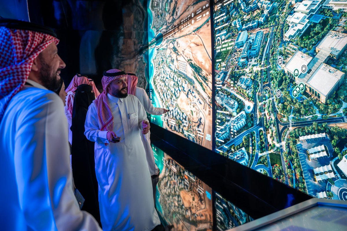 Saudi_Gazette's tweet photo. stc group turns the Red Sea into a live 3D destination at LEAP 2026 https://t.co/xoXXkDVOnr https://t.co/ABWg0YM04E