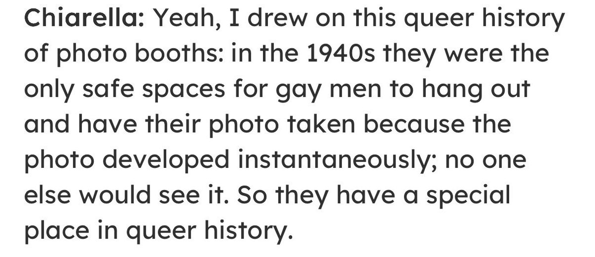 litttlestwomen's tweet photo. adrian incorporating queer history with the photobooth, it’s truly the little things that make this film so important https://t.co/KsK9UpFlOW