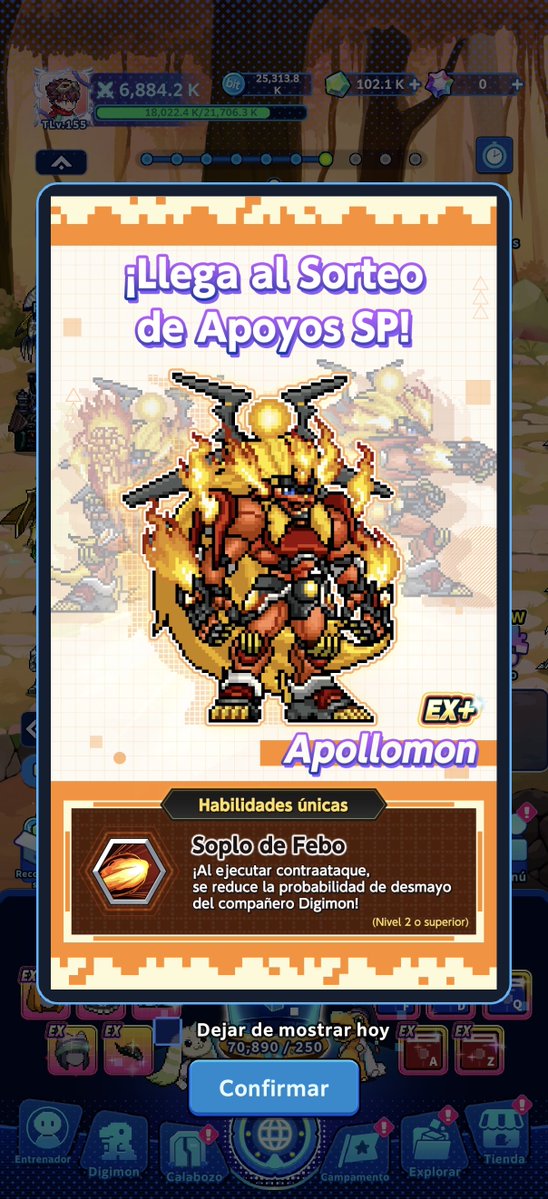 dippermon's tweet photo. ¡Takato llegó a Digimon UP!
Acompañado de Apollomon y la oportunidad de fortalecer el vínculo con tu compañero más rápido.
Los sorteos de Yamato y MetalGarurumon SP, siguen vigentes.
#Digimon #DigimonUP #デジモン #デジモンUP #dippermon https://t.co/pdtxxRscyY