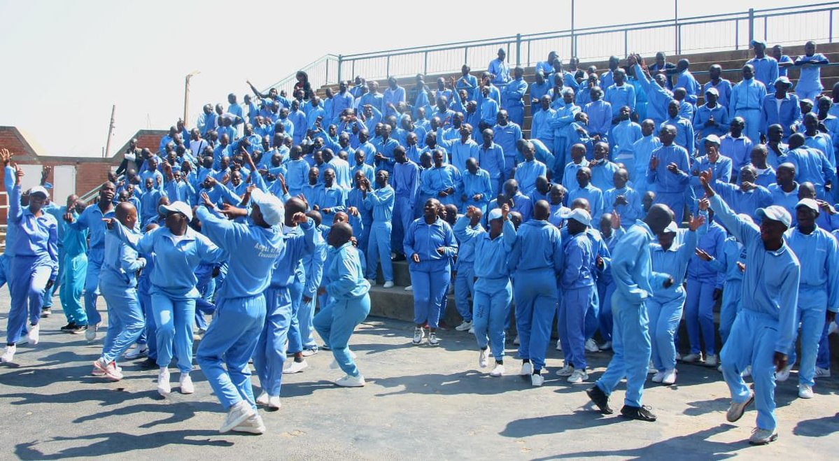 ZimFirstLady's tweet photo. The smiles, confident marches and joyful songs from our 9th intake at the Angel of Hope Drug Rehabilitation Centre in Mbare tell a powerful story of lives reclaimed and families reunited.

Many arrived battling drug and substance abuse, but leave with renewed confidence, discipline and hope, ready to begin vocational training and build better futures through skills, hard work and self-reliance.

As they move from recovery into vocational training, I request the business community across all sectors to open doors of opportunity for these young people to put their skills to work, regain independence and build productive lives.