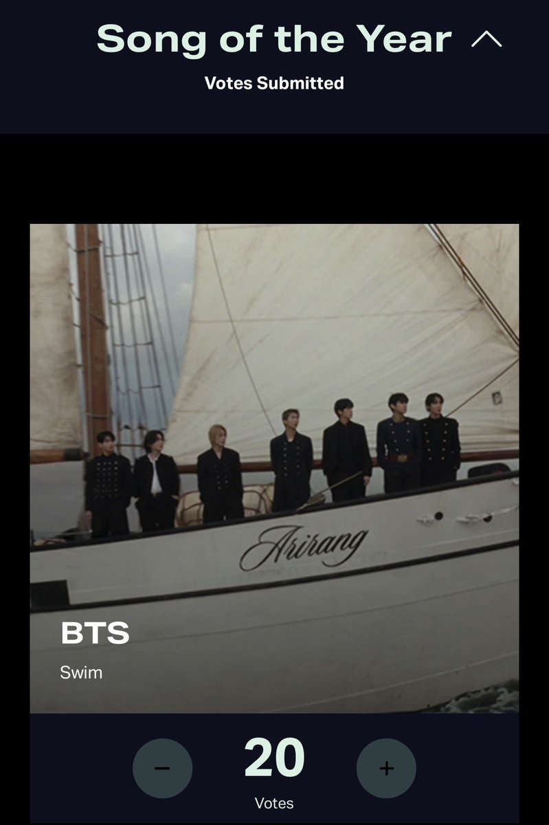 miniminisoull's tweet photo. Recuerden votar por #BTS en los VMAs, son votos dobles.
@BTS_twt 

Best Kpop:
https://t.co/Q59kFgWrZL
Song Of the year:
https://t.co/inuleulTHX

VOTE FOR SWIM ON VMAS.
VOTE FOR BTS ON VMAS.
#VoteForBTSonVMAs
#VoteForSWIMonVMAs https://t.co/YbPgshVhEI