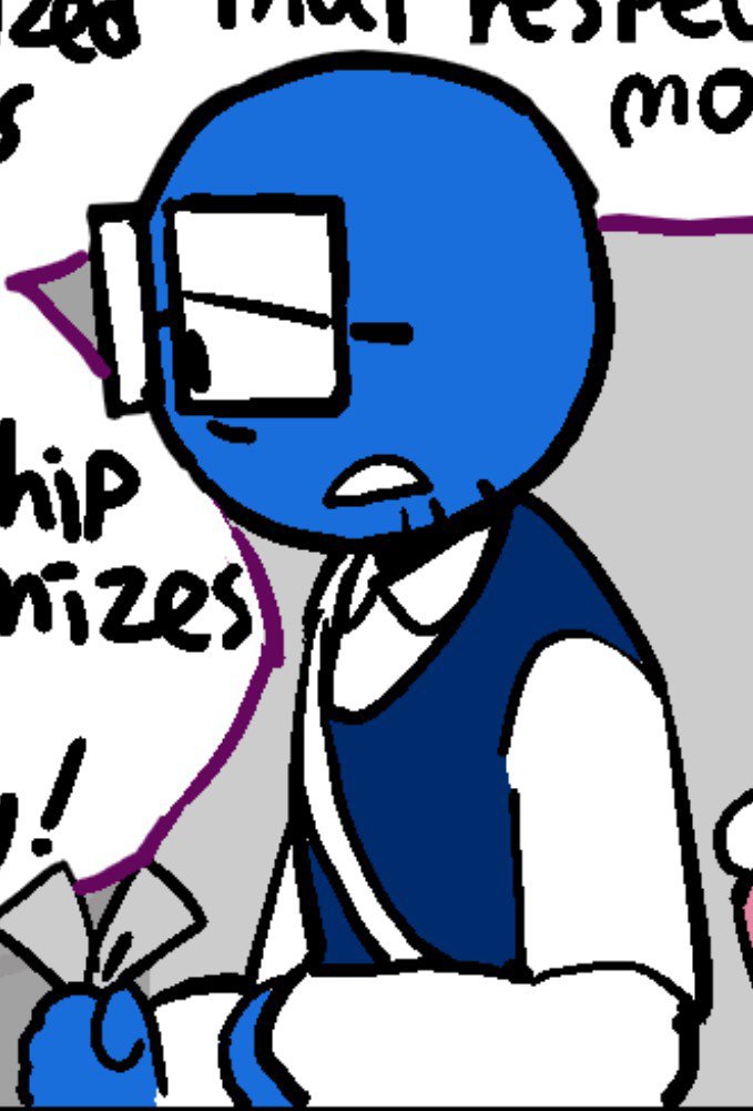 commandmic's tweet photo. im sorry but hes like. Going through the five stages of grief https://t.co/Fq5nsjjHSs