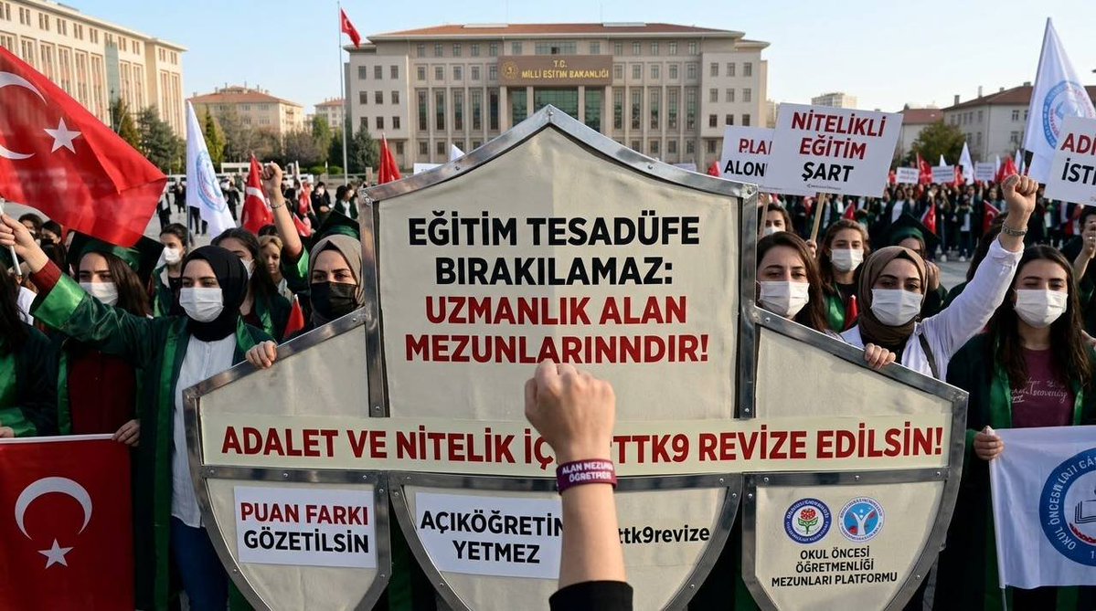 okulncesi186971's tweet photo. Eğitim tesadüfe bırakılmaz: uzmanlık alan mezunlarınındır #TTK9içinadalet https://t.co/yH92w9T2Vb