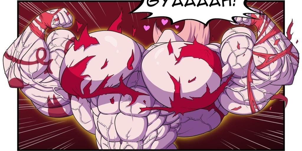 HyperBuffCherri's tweet photo. " Sup, i feeling strong as fuck today ! " https://t.co/fFgtJOgbhR