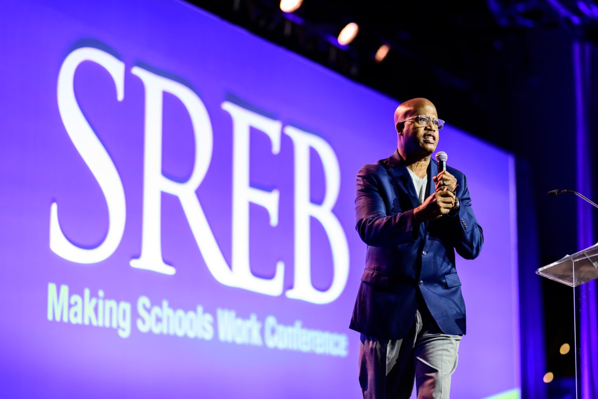 AADULLC's tweet photo. Dr. John Hodge brought a powerful message to Nashville as the keynote speaker at the SREB Making Schools Work Conference. Thank you, Dr. Hodge, for reminding us that one caring adult can change the trajectory of a child's life. #EducationalLeadership #SREB https://t.co/NJ90B5rFyW
