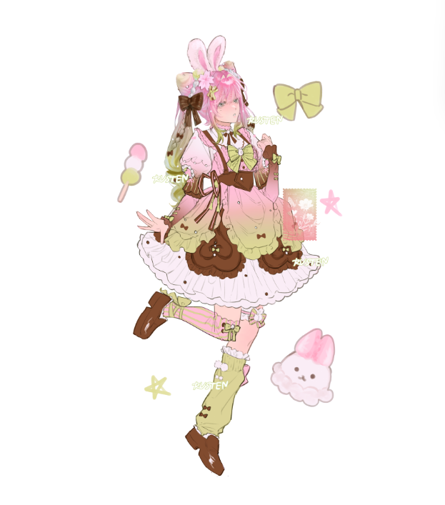 ssaanniimm's tweet photo. 🍡 #Adoptable https://t.co/kquqypRUh1