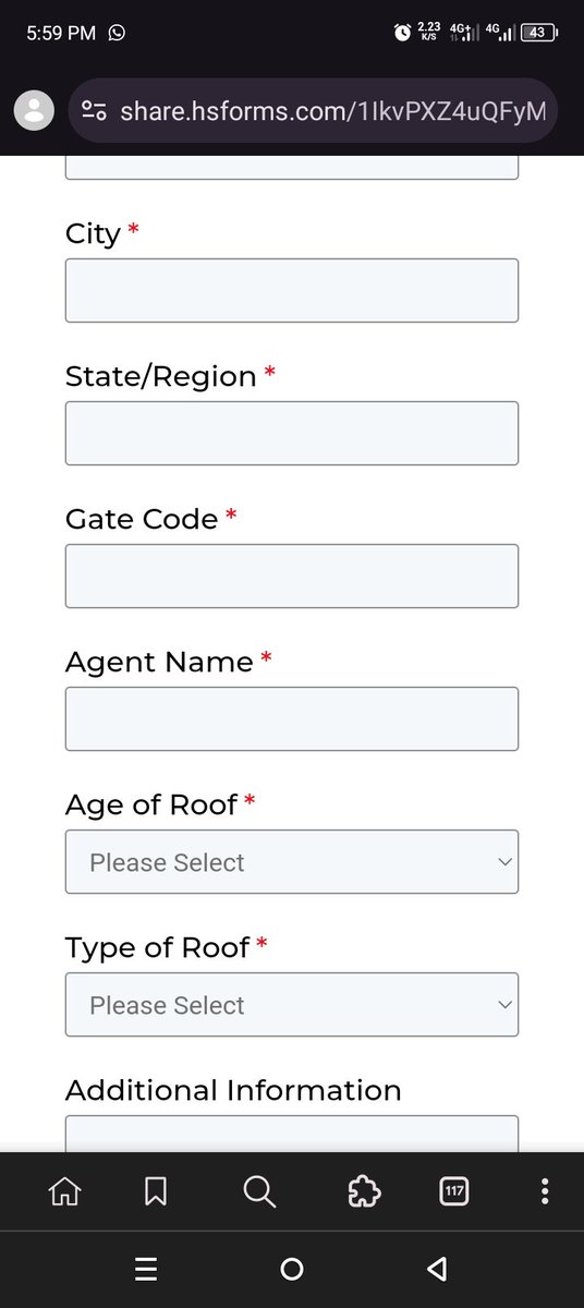CryptoSpaces_'s tweet photo. @BoogumsSnoogums @omolevite @ohma_senpai Can you help me with this. I actually couldn't complete the orientation onboarding session, though filled the attendance form.

How to go about the details on this form. 

The roof age, gate code, etc... have no idea. 
https://t.co/7eef6XYKIr https://t.co/R3mxSkwIes