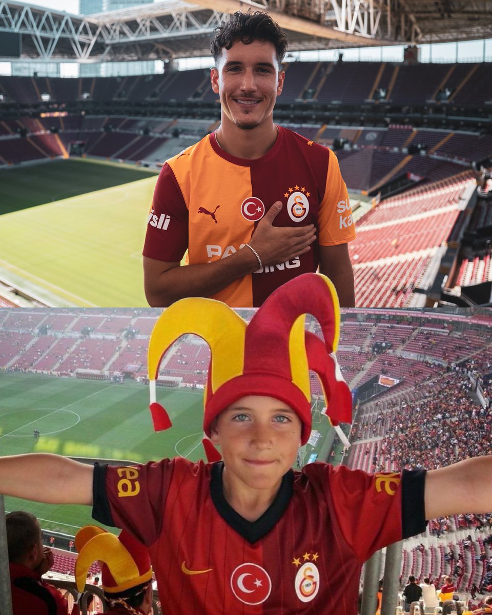 GalatasaraySK's tweet photo. Çocukluk aşk��msın. 💛❤️ https://t.co/IbOFA68Um7