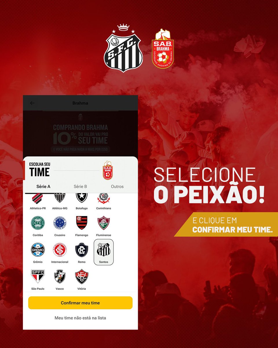 SantosFC's tweet photo. Confira o passo a passo ⬇️
#CashbackDoSócio #Beba com moderação
App proibido para menores de 18 anos. https://t.co/n9L4hMHgRu